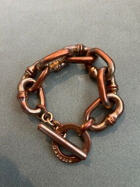 C. Wonder Small Chunky Link Toggle Bracelet
